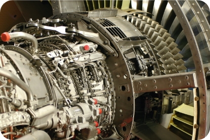 Jet Engine - Page Link to Metal recycling Services for the Aerospace manufacturers