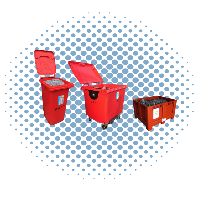 Free scrap metal Recycling bins & skips 2 Recycling Ltd