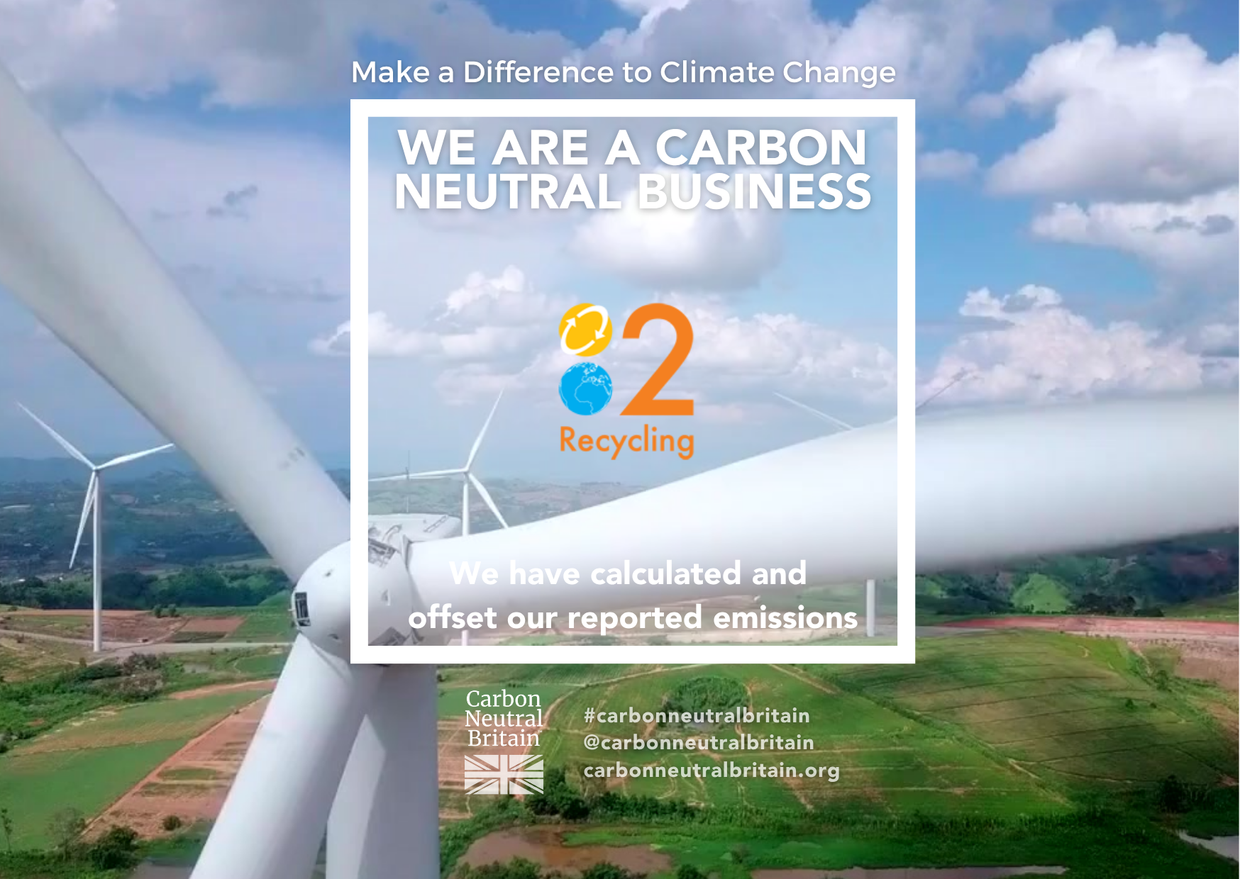 2 Recycling Ltd Carbon Neutral Status